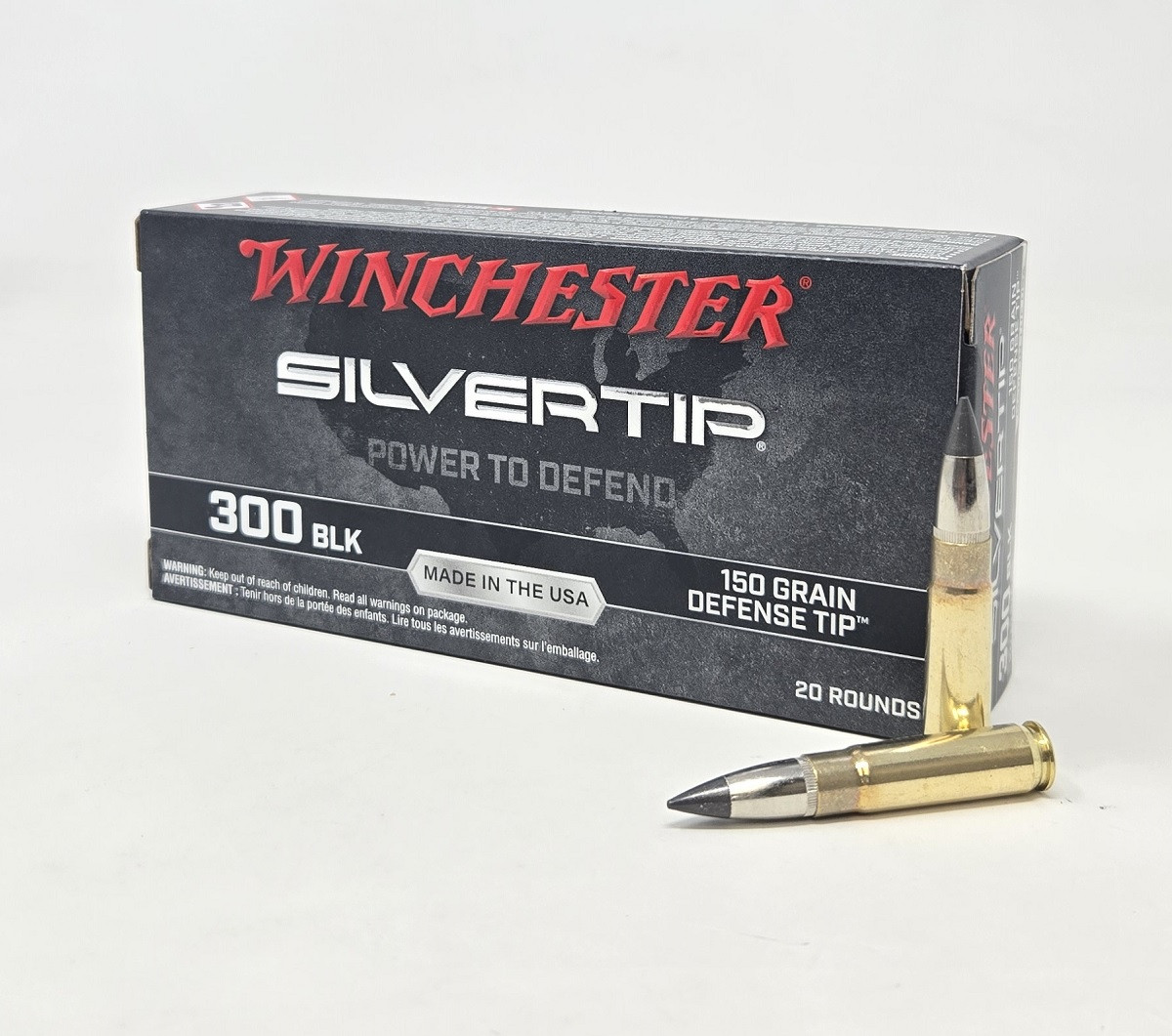 300 AAC Blackout Ammo - Winchester Ammo Silvertip Defense Tip Winchester Silvertip Defense Tip Ammo