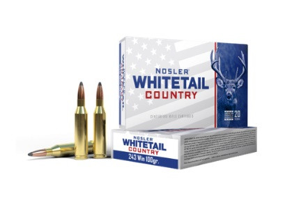 Nosler Whitetail Country JSP Ammo