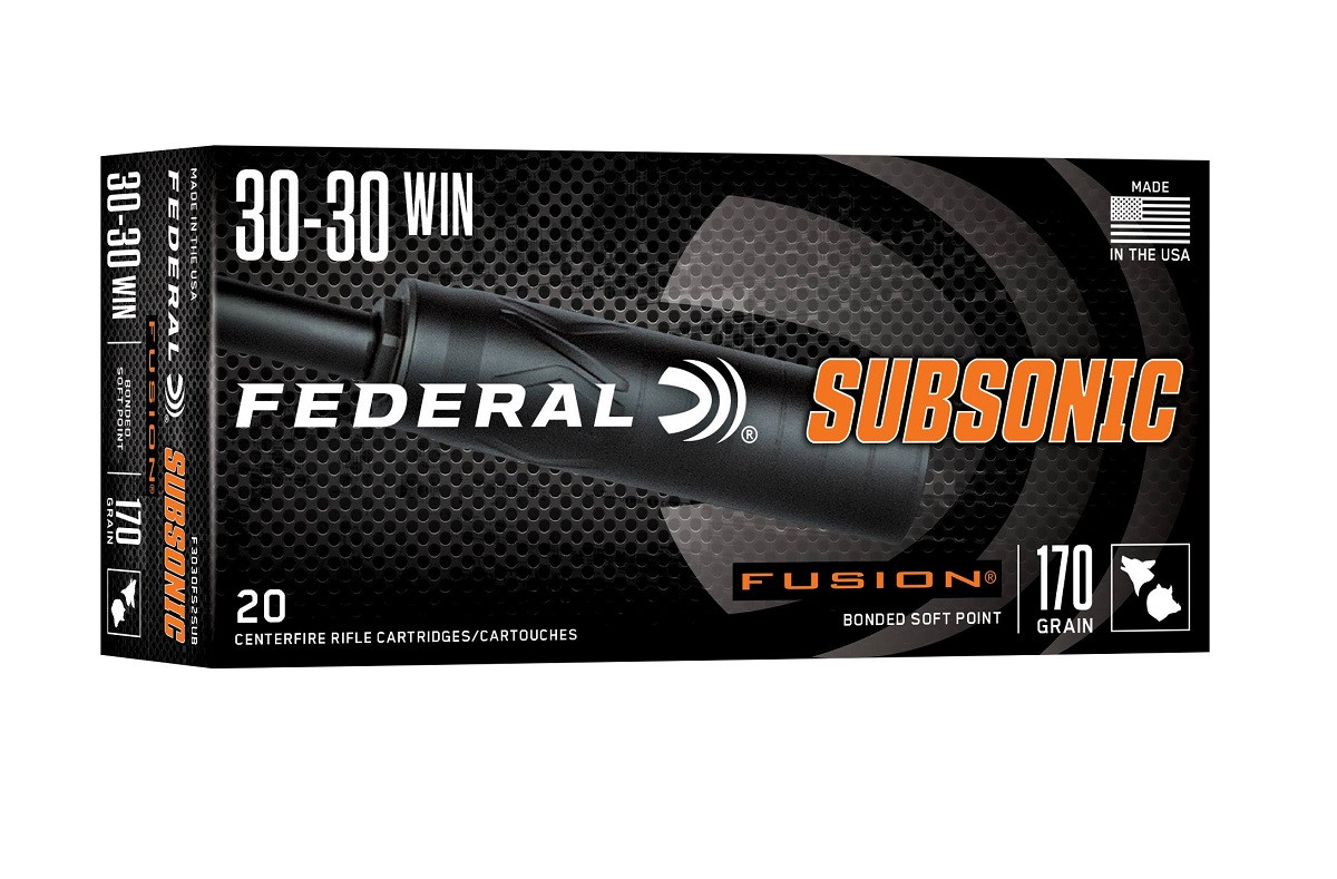 Federal Subsonic Fusion Bonded SP Ammo