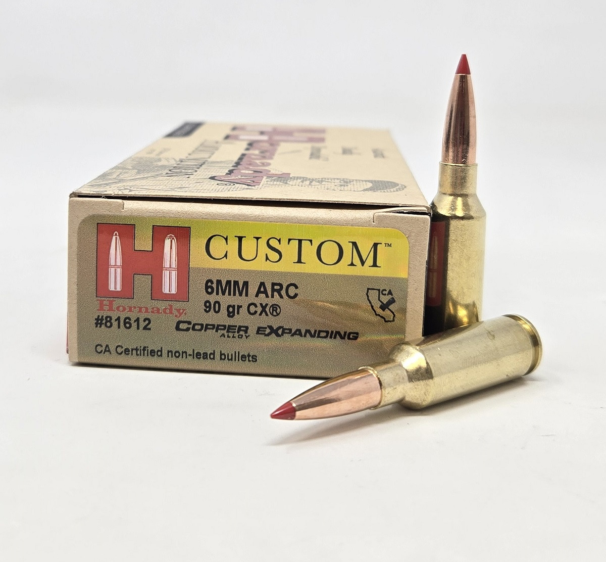 Hornady Custom Copper Alloy Expanding Ammo