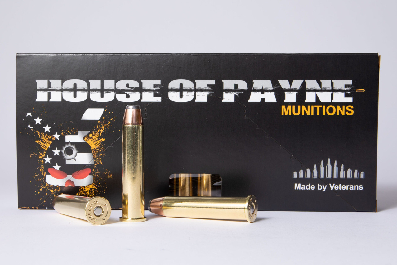 45-70 Ammo - House Of Payne Munitions Ammo Jacketed Hollow Cavity House Of Payne Munitions Jacketed Hollow Cavity Ammo
