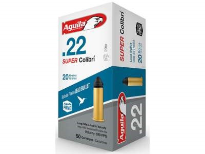 Aguila Super Colibri NotSemi-Auto Quiet Powderless Lead Point Ammo