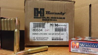 Hornady American White Tail InterLock Ammo