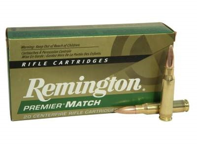 Remington Premier Match Sierra MatchKing HP Ammo