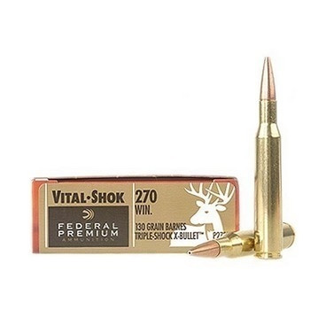 Federal Vital-Shok Barnes Triple-Shock Lead Free X Ammo