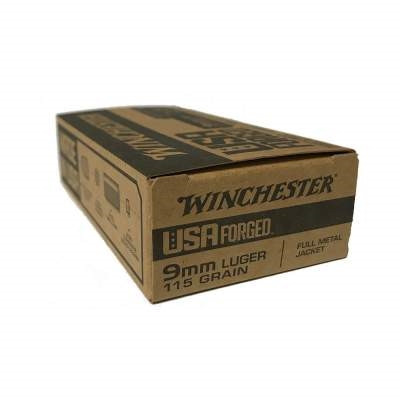 Winchester USA Forged Steel Casings FMJ Ammo