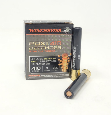 Winchester PDX1 Defender Shells .410 Gauge 2-1/2, Box of 10