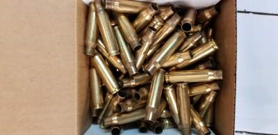 300 blackout Brass Once Fired Brass Casings Raw Not Washed 200 pieces