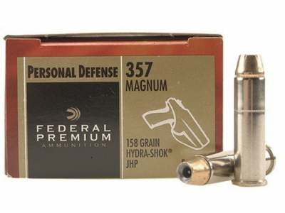 357 Mag Ammo - Federal Ammo Hydra-Shok HP JHP Federal Hydra-Shok HP JHP Ammo