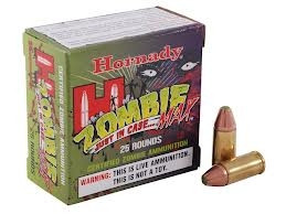 Hornady 9mm Zombie Max Z-MAX H90262 115 gr 25 per box