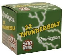 Remington 22LR Ammunition Thunderbolt TR21241 40 Grain Case of 5000 Rounds