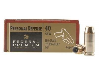 40 S&W Ammo - Federal Hydra-Shok JHP Federal Hydra-Shok JHP Ammo