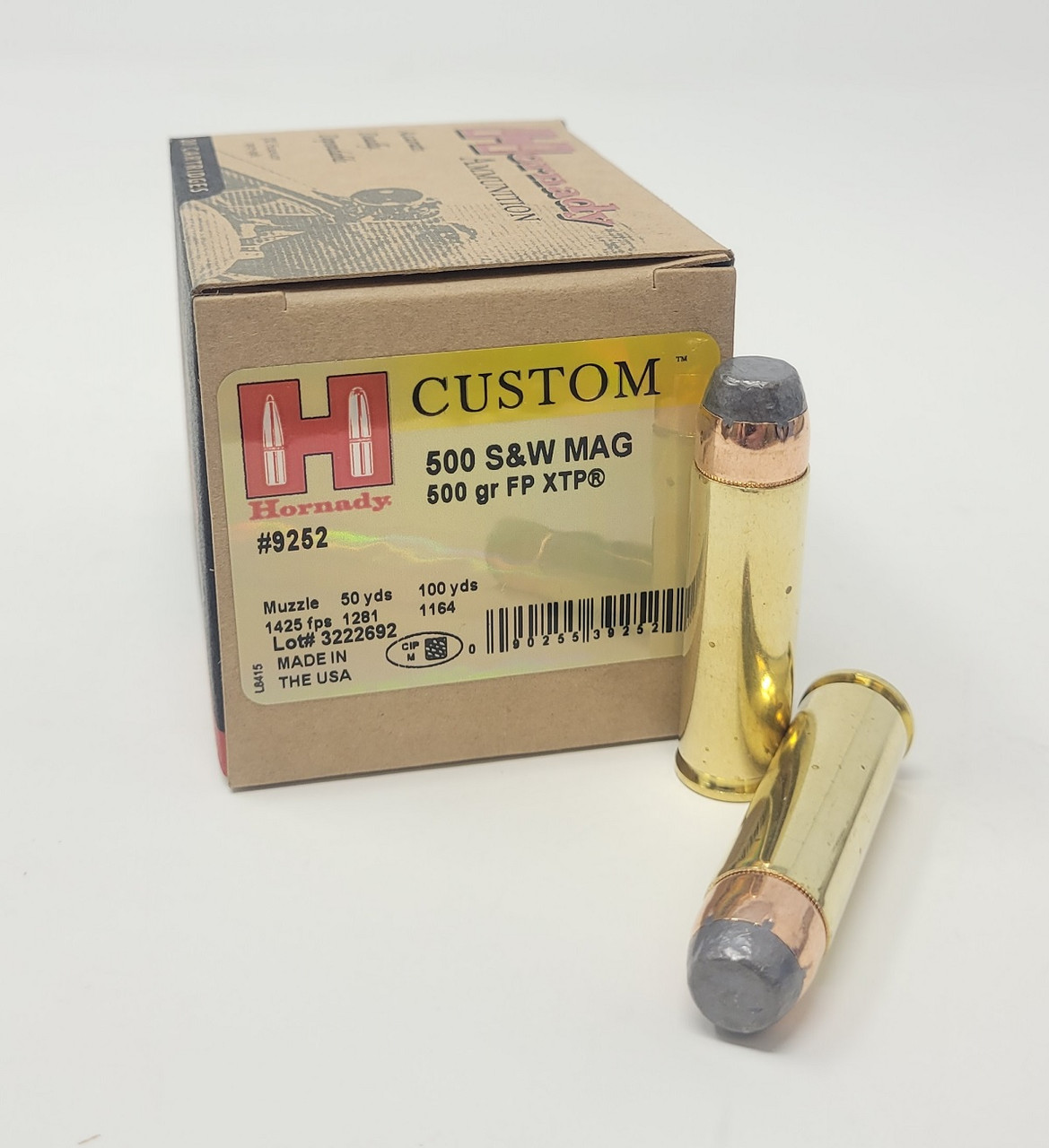 Hornady Custom XTP Extreme Terminal Performance Ammo
