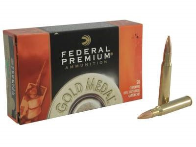 Federal Gold Medal Sierra Matchking Match Brass JHP HPBT Ammo
