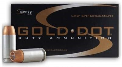 CCI Speer Gold Dot JHP Ammo