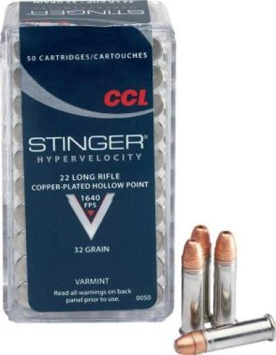 Bulk CCI Stinger Hyper Velocity CP HP Ammo