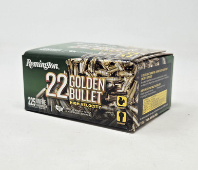 Remington 22LR Golden Bullet Value Pack 36 gr HP 225 per box
