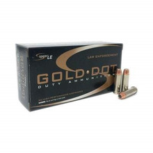 CCI Speer 38 Special Ammunition CCI53722 Gold 125 Grain Dot Jacketed Hollow Point 50 Rounds