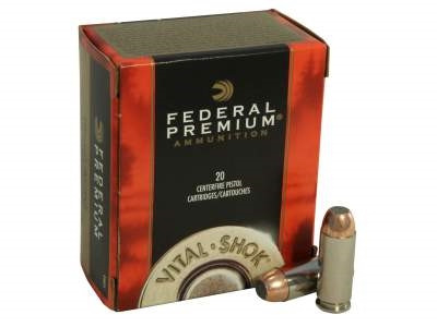 10mm Auto Ammo - Federal Ammo Vital-Shok Trophy Bonded JSP Federal Vital-Shok Trophy Bonded JSP Ammo