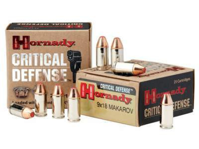 Hornady Critical Defense FTX Flex Tip Expanding Ammo