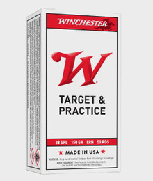 Winchester 38 Special Ammunition Q4196 150 Grain Lead Round Nose 50 rounds