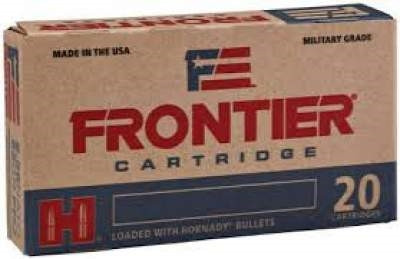 Hornady Frontier Match Grade Brass JHP HPBT Ammo