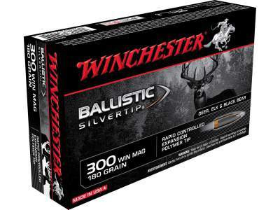 300 Win Mag Ammo - Winchester Supreme Ballistic Silver Tip Winchester Supreme Ballistic Silver Tip Ammo