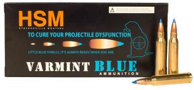 HSM Varmint Blue Sierra Blitzking Ammo