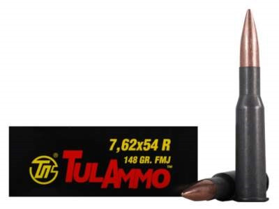 Tula Rimmed Russian FMJ Ammo