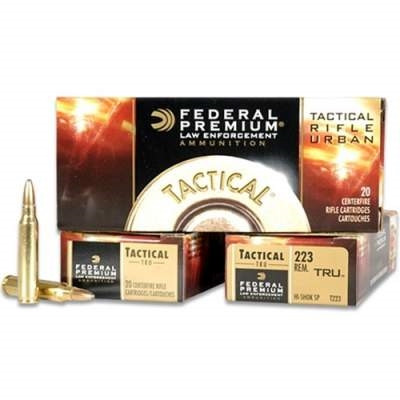 Bulk Federal Tactical Urban Hi-Shok SP Ammo