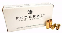 Federal 45 Auto Ammunition F45D 230 Grain Jacketed Hollow Point 50 rounds