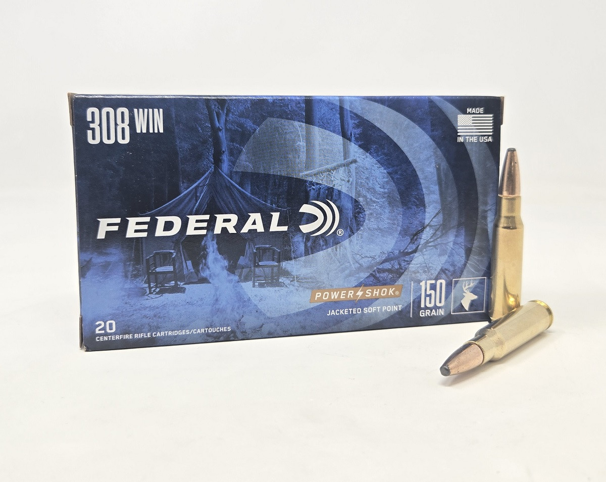 308/7.62x51mm Ammo - Federal Power-Shok SP Federal Power-Shok SP Ammo