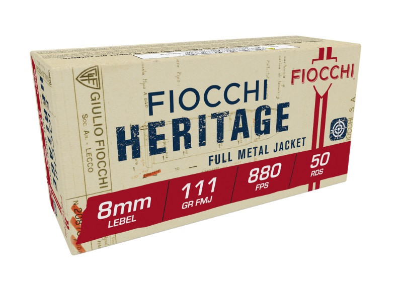 Fiocchi Revolver FMJ Ammo