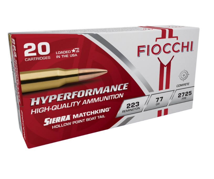 Fiocchi Exacta MatchKing Brass JHP HPBT Ammo