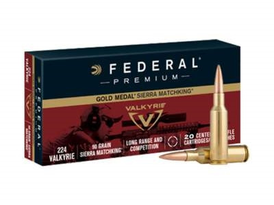 Federal Gold Medal Sierra MatchKing Boat Tail HP Ammo