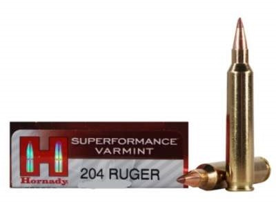 Hornady Superformance Varmint V-MAX Ballistic Tip Ammo