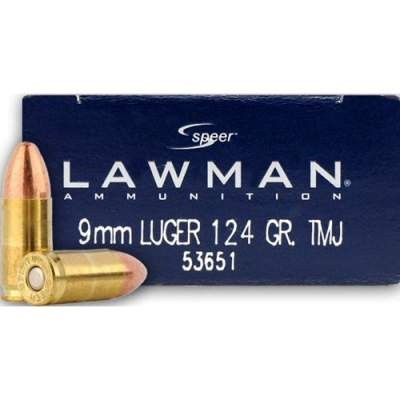 9mm Ammo - CCI Ammo Speer Lawman TMJ CCI Speer Lawman TMJ Ammo