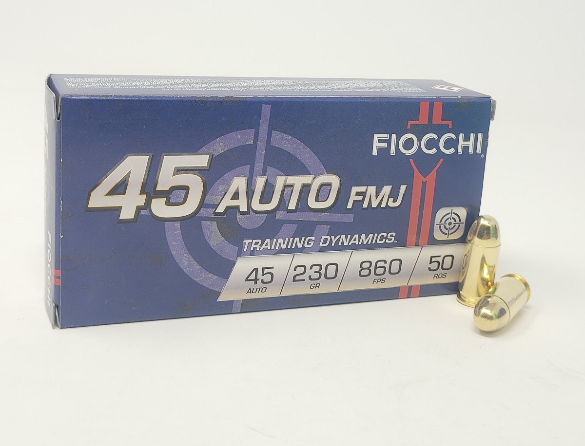 Fiocchi FMJ Ammo