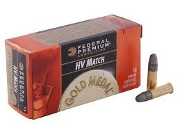 Bulk Federal Gold Medal HV MATCH Solid Ammo