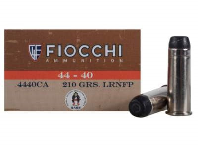 Fiocchi Cowboy Action Lead Flat Point RN Ammo