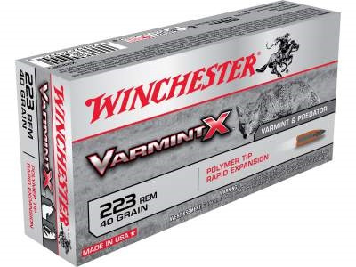 Winchester Varmint X Polymer Tip Ammo