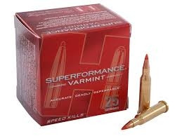 Hornady Superformance Varmint V-MAX Ballistic Tip Ammo