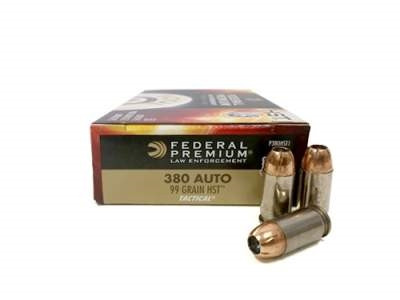 Federal HST Tactical JHP Ammo