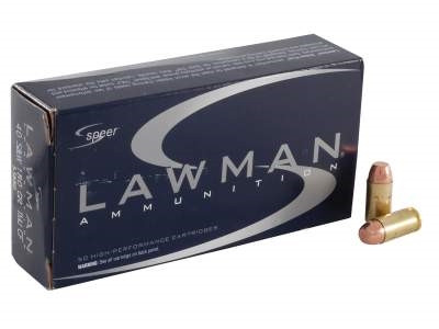 Speer Lawman Clean-Fire TMJ Ammo