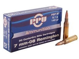 Prvi PPU Pointed SP Boat Tail Ammo
