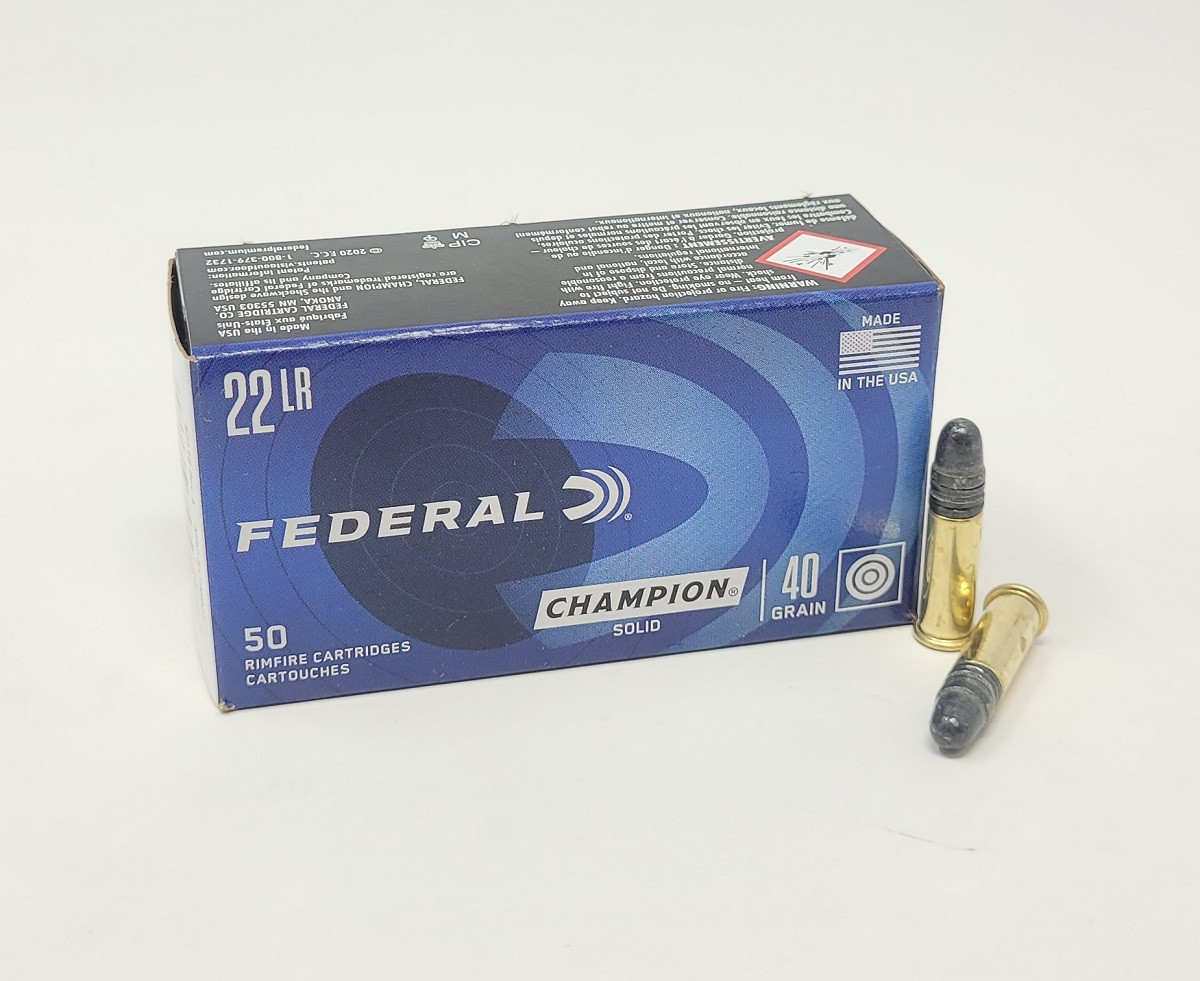 Federal Champion Solid Lead RN Ammo