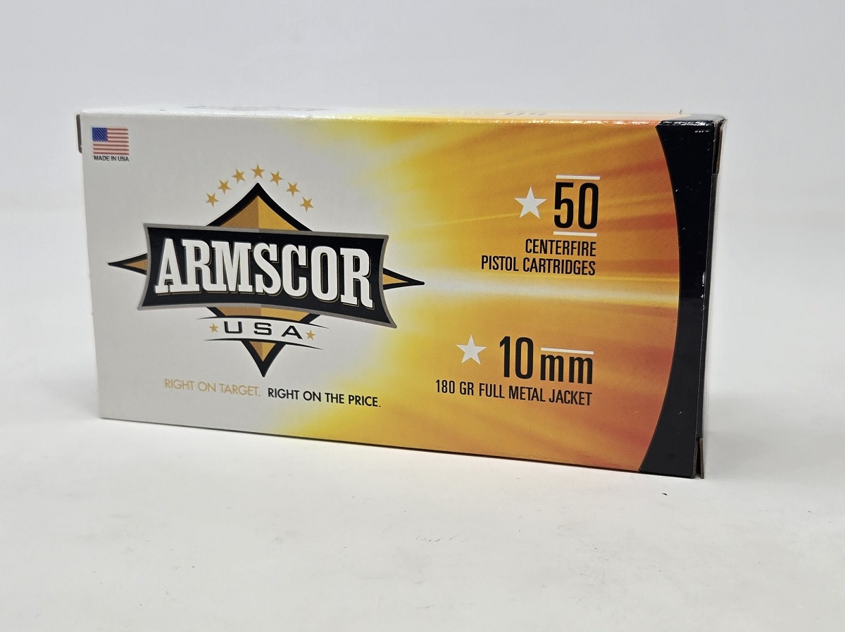 10mm Auto Ammo - Armscor Ammo FMJ Armscor FMJ Ammo