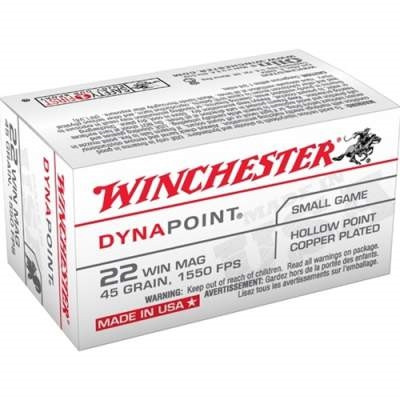 Winchester Mag Dynapoint Plated HP Ammo