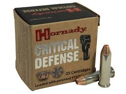 Hornady Critical Defense FTX Flex Tip Expanding Ammo