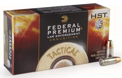 Federal HST Tactical JHP +P Ammo